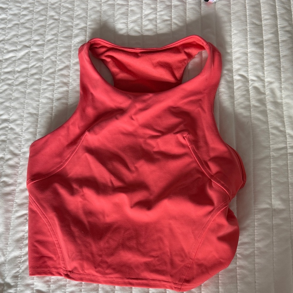 lululemon athletica Red Tank Top